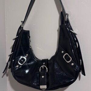 Black Vintage Women's Shoulder Bag